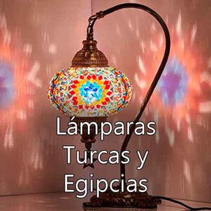 Lámparas Turcas y Egipcias