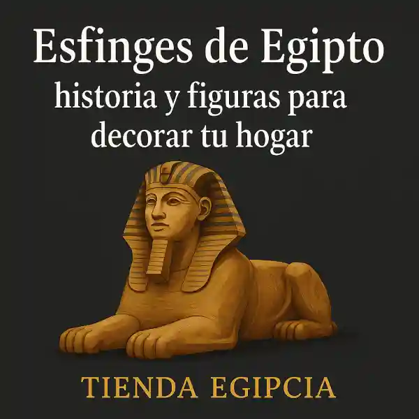 Esfinges de Egipto: figuras para decorar tu casa